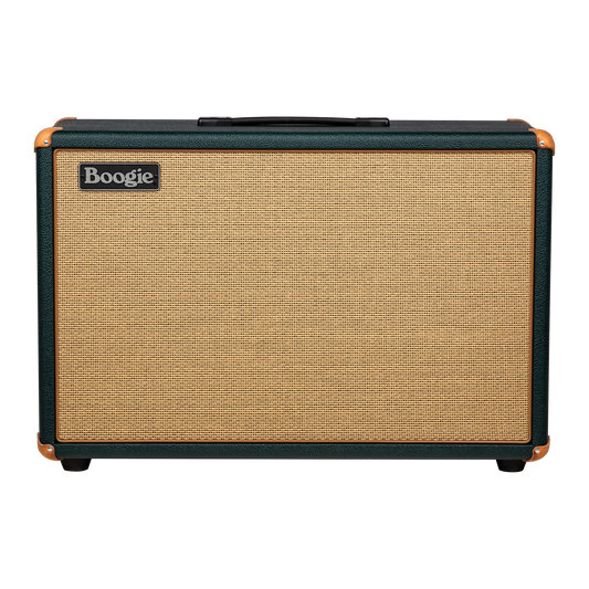 Mesa/Boogie Custom Configured 2x12 Boogie Open Back Cabinet, Emerald Bronco, Custom Speakers Cabinet Mesa/Boogie