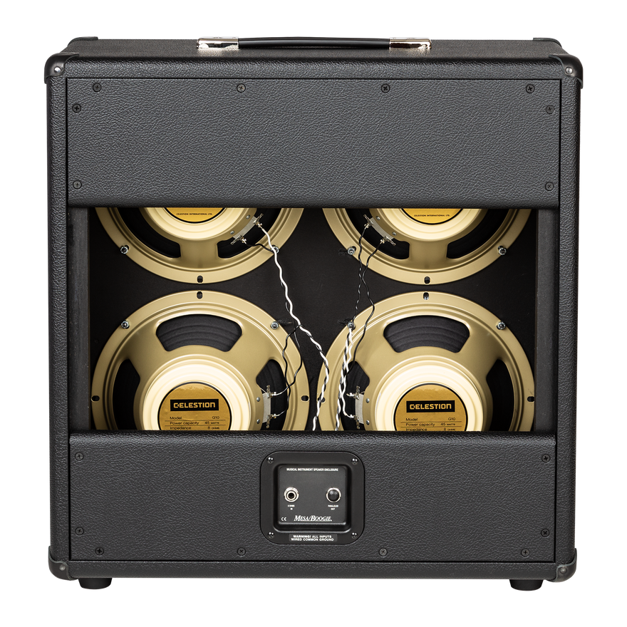 Mesa/Boogie 4x10 Boogie Open Back Cabinet, Black Bronco Cabinet Mesa/Boogie