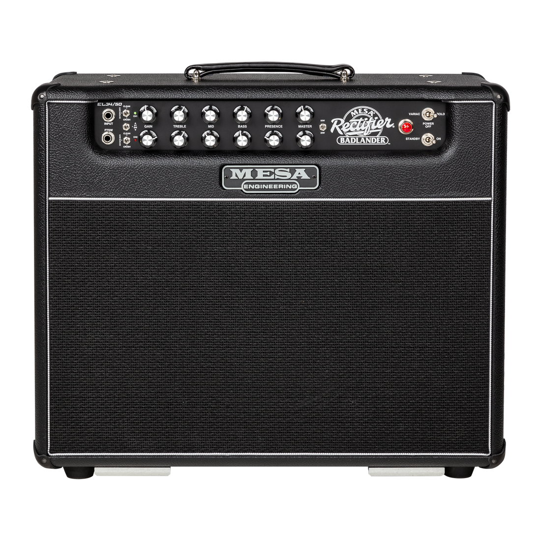Mesa/Boogie Badlander 50 1x12 Combo, Black Bronco, UK Combo Amplifier Mesa/Boogie
