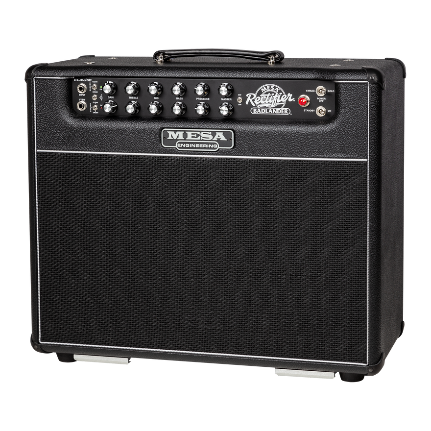 Mesa/Boogie Badlander 50 1x12 Combo, Black Bronco, UK Combo Amplifier Mesa/Boogie