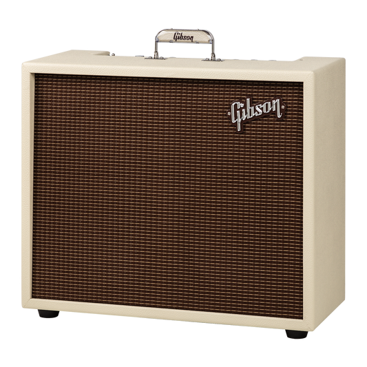 Gibson Amplifiers Dual Falcon 20 2x10 Combo, Cream Bronco Vinyl with Oxblood Grille Combo Amplifier Gibson
