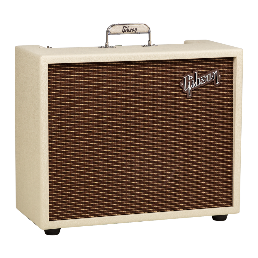 Gibson Falcon 20 1x12 Combo, Cream Bronco Vinyl with Oxblood Grille Combo Amplifier Gibson