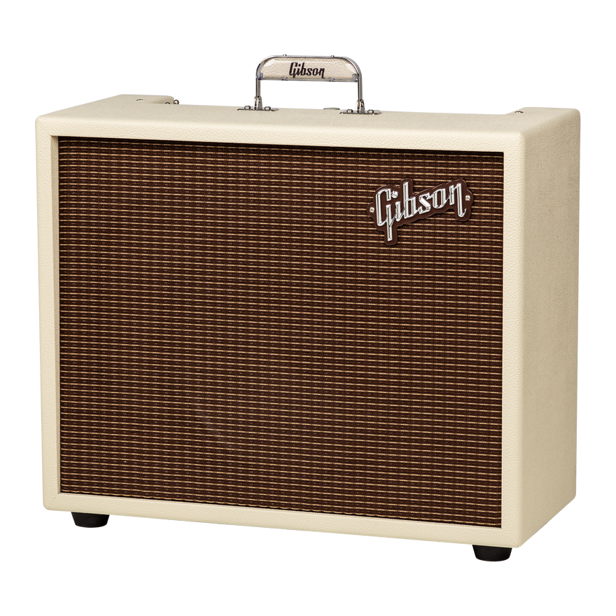 Gibson Falcon 20 1x12 Combo, Cream Bronco Vinyl with Oxblood Grille Combo Amplifier Gibson