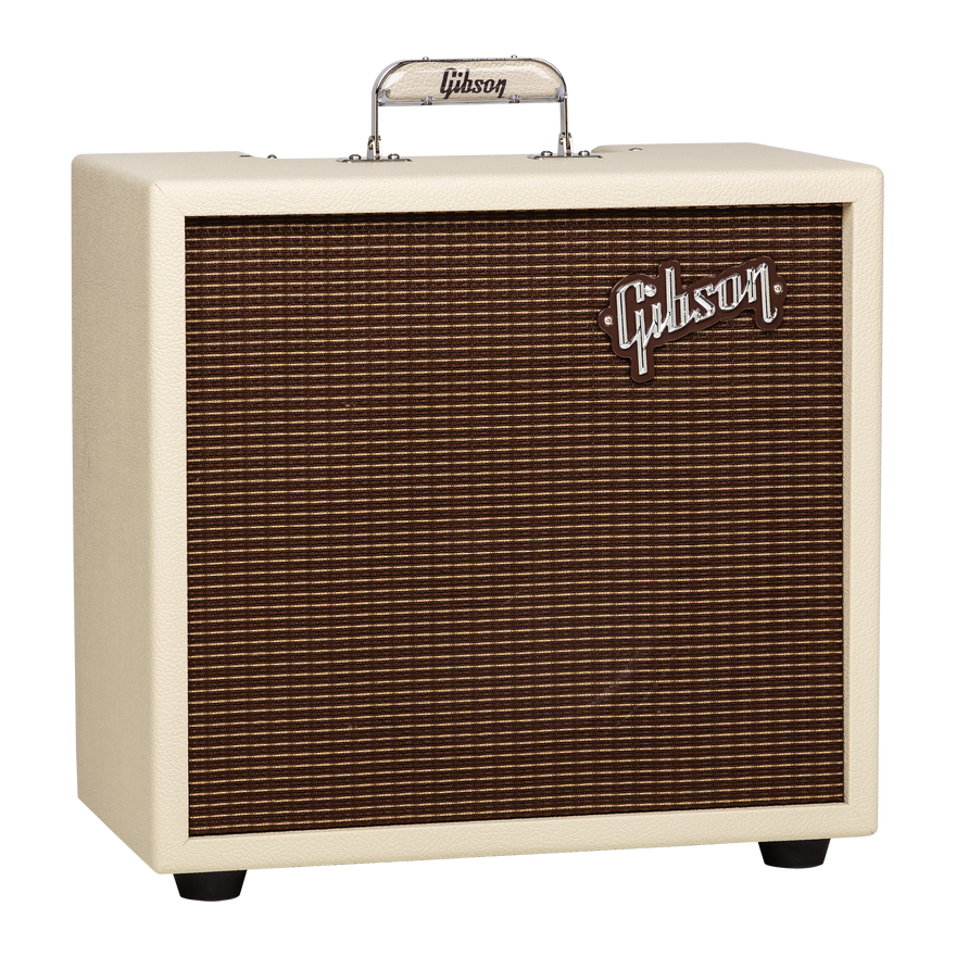 Gibson Amplifiers Falcon 5 1x10 Combo, Cream Bronco Vinyl with Oxblood Grille Combo Amplifier Gibson