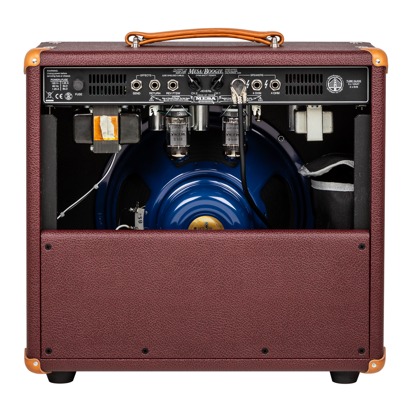 Mesa/Boogie Custom Configured Fillmore 25 1x12 Combo, British Cabernet Bronco, Custom Speaker Combo Amplifier Mesa/Boogie