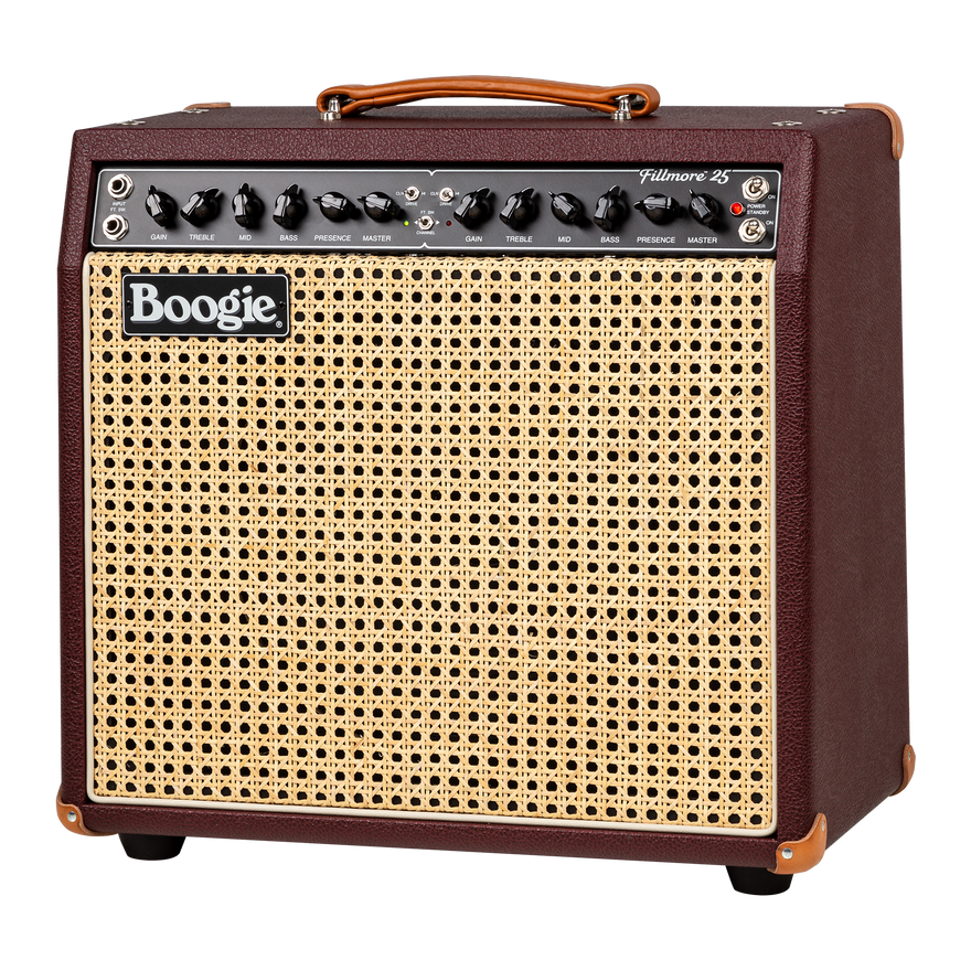 Mesa/Boogie Custom Configured Fillmore 25 1x12 Combo, British Cabernet Bronco, Custom Speaker Combo Amplifier Mesa/Boogie