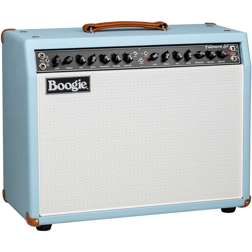 Mesa/Boogie Custom Configured Fillmore 50 1x12 Combo, Baby Blue Bronco Combo Amplifier Mesa/Boogie