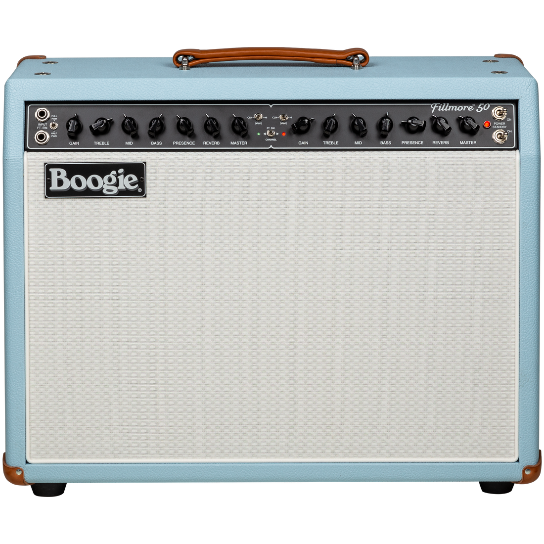 Mesa/Boogie Custom Configured Fillmore 50 1x12 Combo, Baby Blue Bronco Combo Amplifier Mesa/Boogie