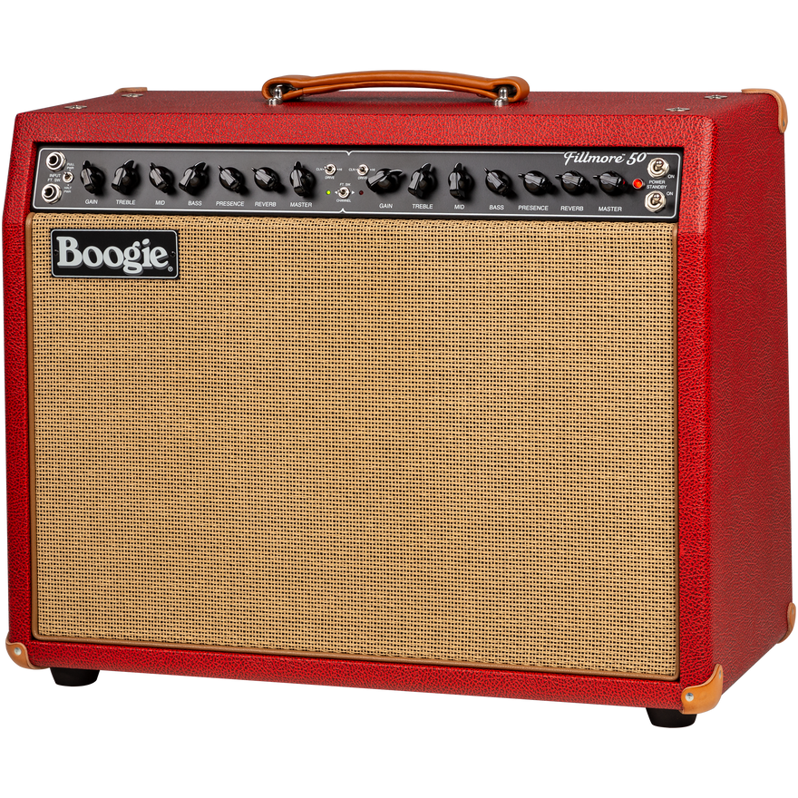 Mesa/Boogie Custom Configured Fillmore 50 1x12 Combo, British Garnet Bronco Combo Amplifier Mesa/Boogie