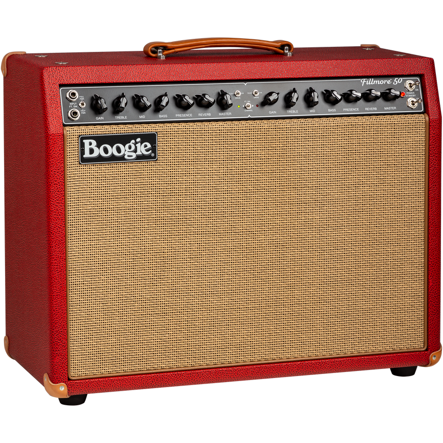 Mesa/Boogie Custom Configured Fillmore 50 1x12 Combo, British Garnet Bronco Combo Amplifier Mesa/Boogie