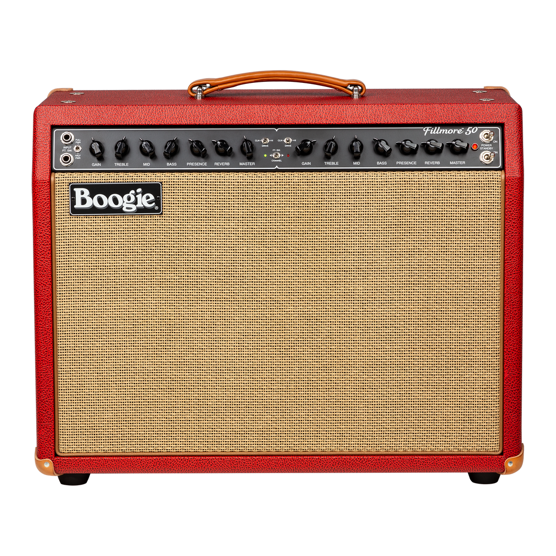 Mesa/Boogie Custom Configured Fillmore 50 1x12 Combo, British Garnet Bronco Combo Amplifier Mesa/Boogie