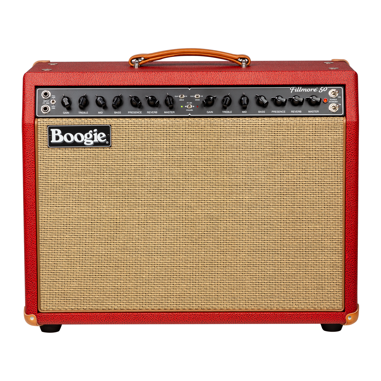 Mesa/Boogie Custom Configured Fillmore 50 1x12 Combo, British Garnet Bronco Combo Amplifier Mesa/Boogie