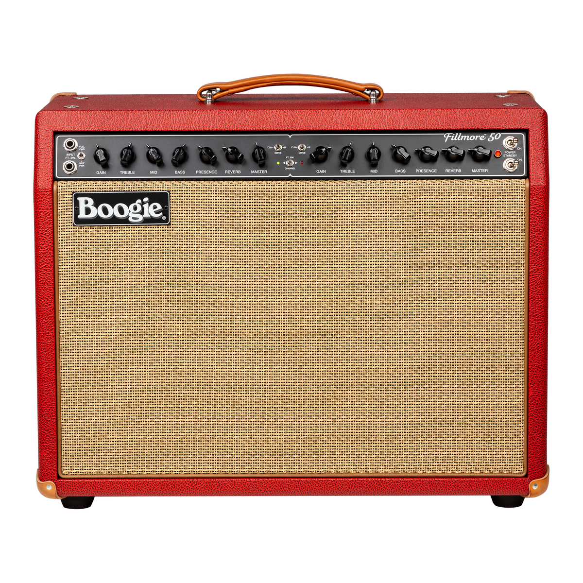 Mesa/Boogie Custom Configured Fillmore 50 1x12 Combo, British Garnet Bronco Combo Amplifier Mesa/Boogie