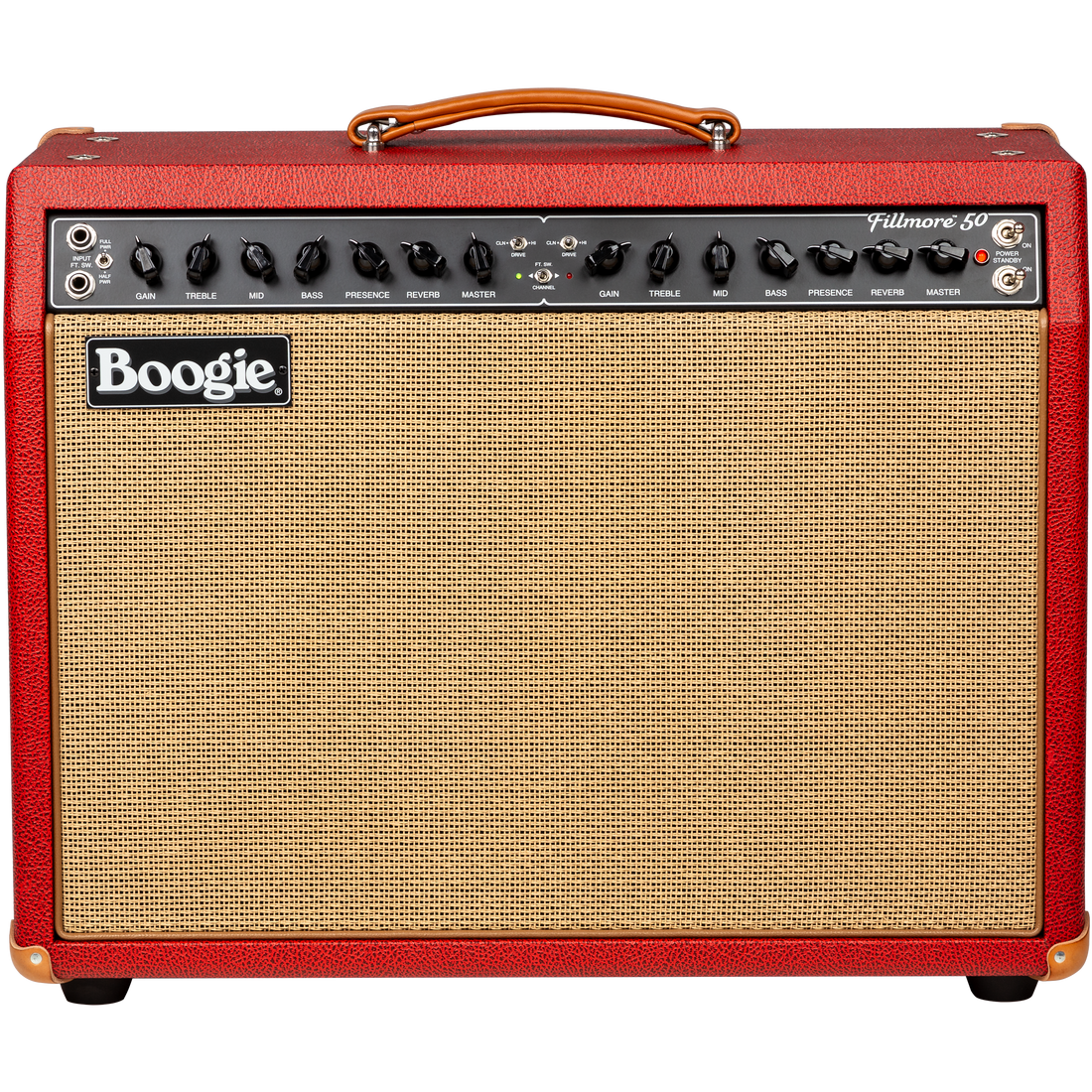 Mesa/Boogie Custom Configured Fillmore 50 1x12 Combo, British Garnet Bronco Combo Amplifier Mesa/Boogie