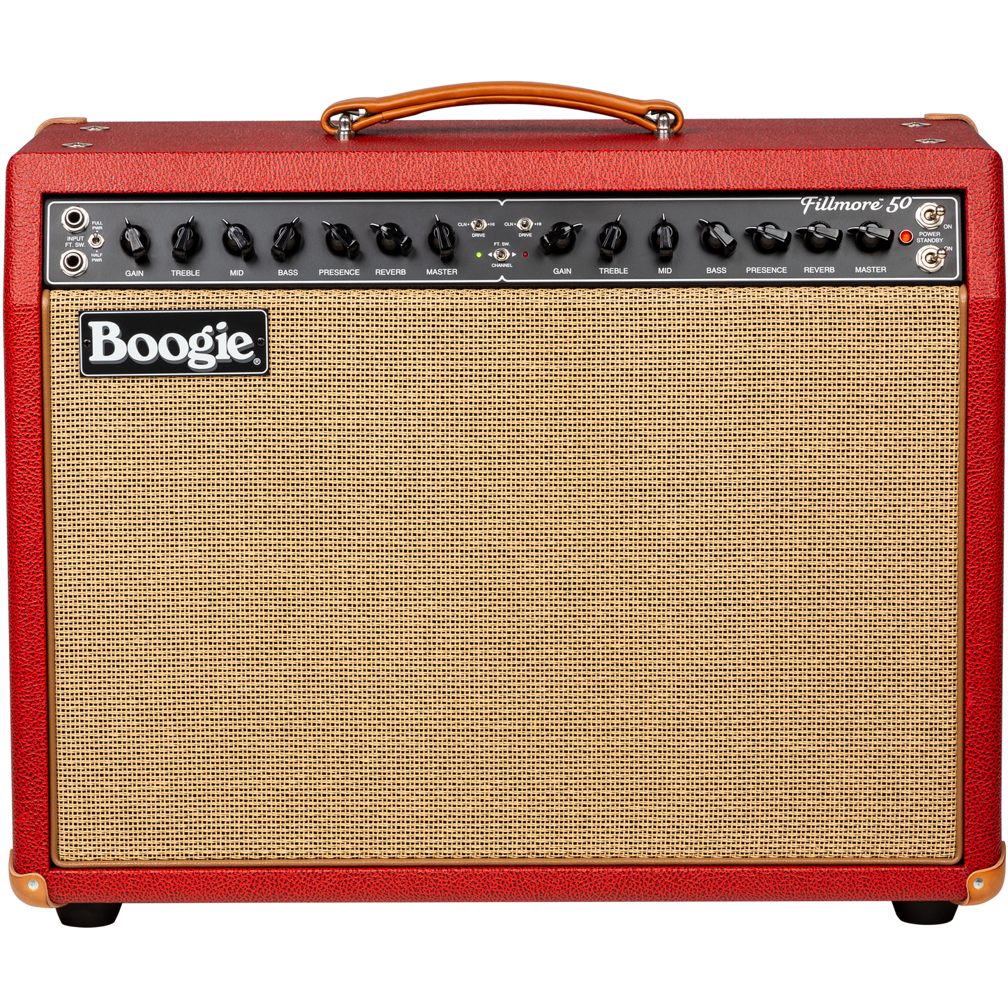 Mesa/Boogie Custom Configured Fillmore 50 1x12 Combo, British Garnet Bronco Combo Amplifier Mesa/Boogie