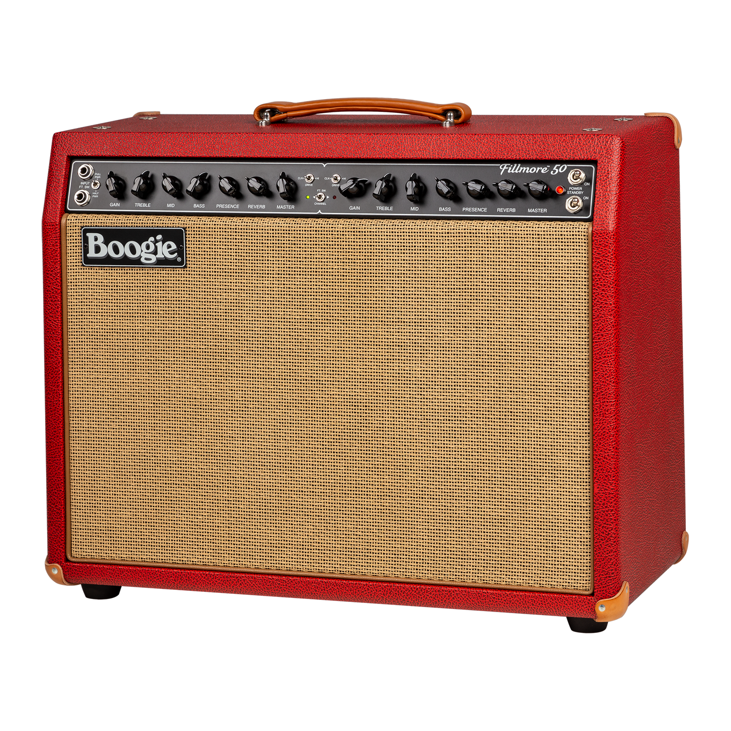 Mesa/Boogie Custom Configured Fillmore 50 1x12 Combo, British Garnet Bronco Combo Amplifier Mesa/Boogie