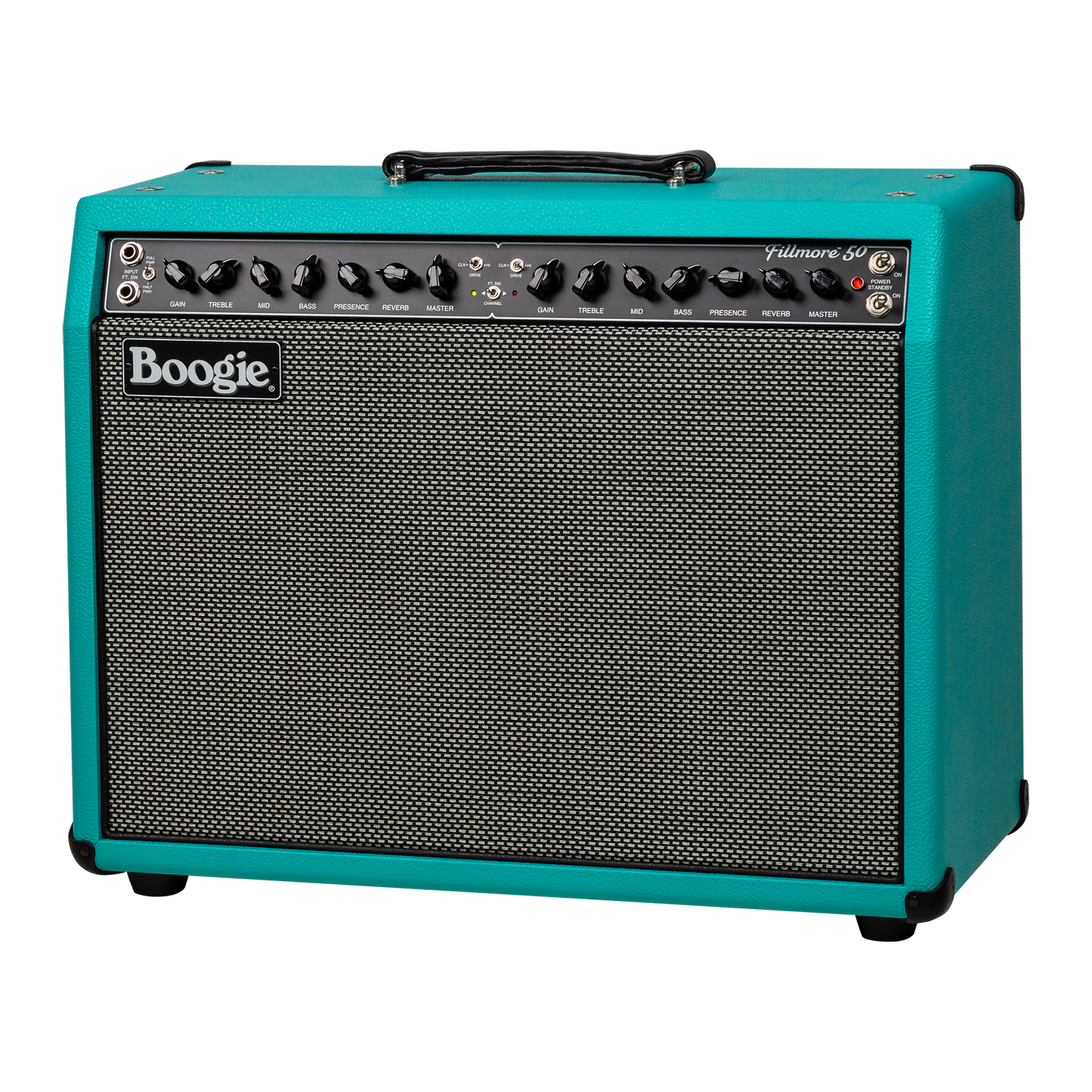 Mesa/Boogie Custom Configured Fillmore 50 1x12 Combo, Teal Bronco, Custom Speaker Combo Amplifier Mesa/Boogie