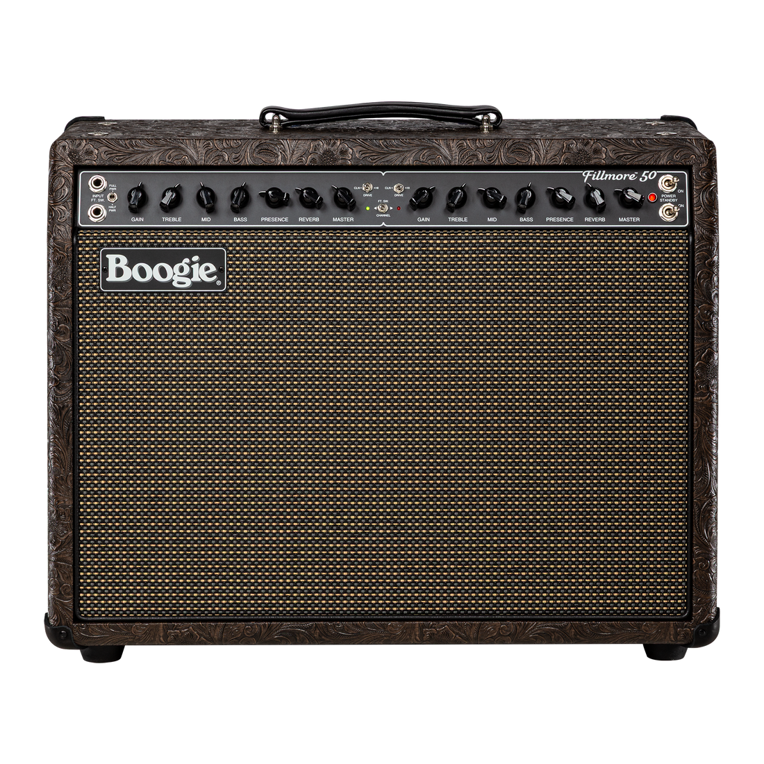 Mesa/Boogie Fillmore 50 2x10 Combo, Limited, Country Western Vinyl, Smoke Copper Grille Combo Amplifier Mesa/Boogie