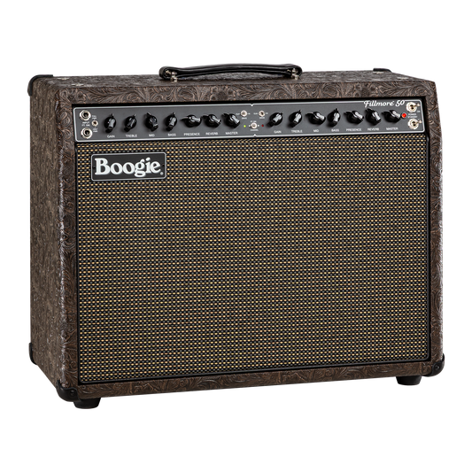 Mesa/Boogie Fillmore 50 2x10 Combo, Limited, Country Western Vinyl, Smoke Copper Grille Combo Amplifier Mesa/Boogie