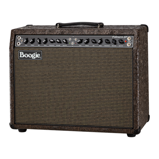 Mesa/Boogie Fillmore 50 2x10 Combo, Limited, Country Western Vinyl, Smoke Copper Grille Combo Amplifier Mesa/Boogie