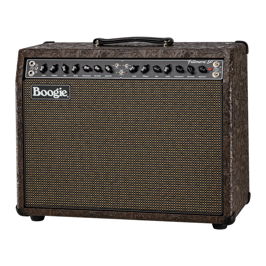 Mesa/Boogie Fillmore 50 2x10 Combo, Limited, Country Western Vinyl, Smoke Copper Grille Combo Amplifier Mesa/Boogie