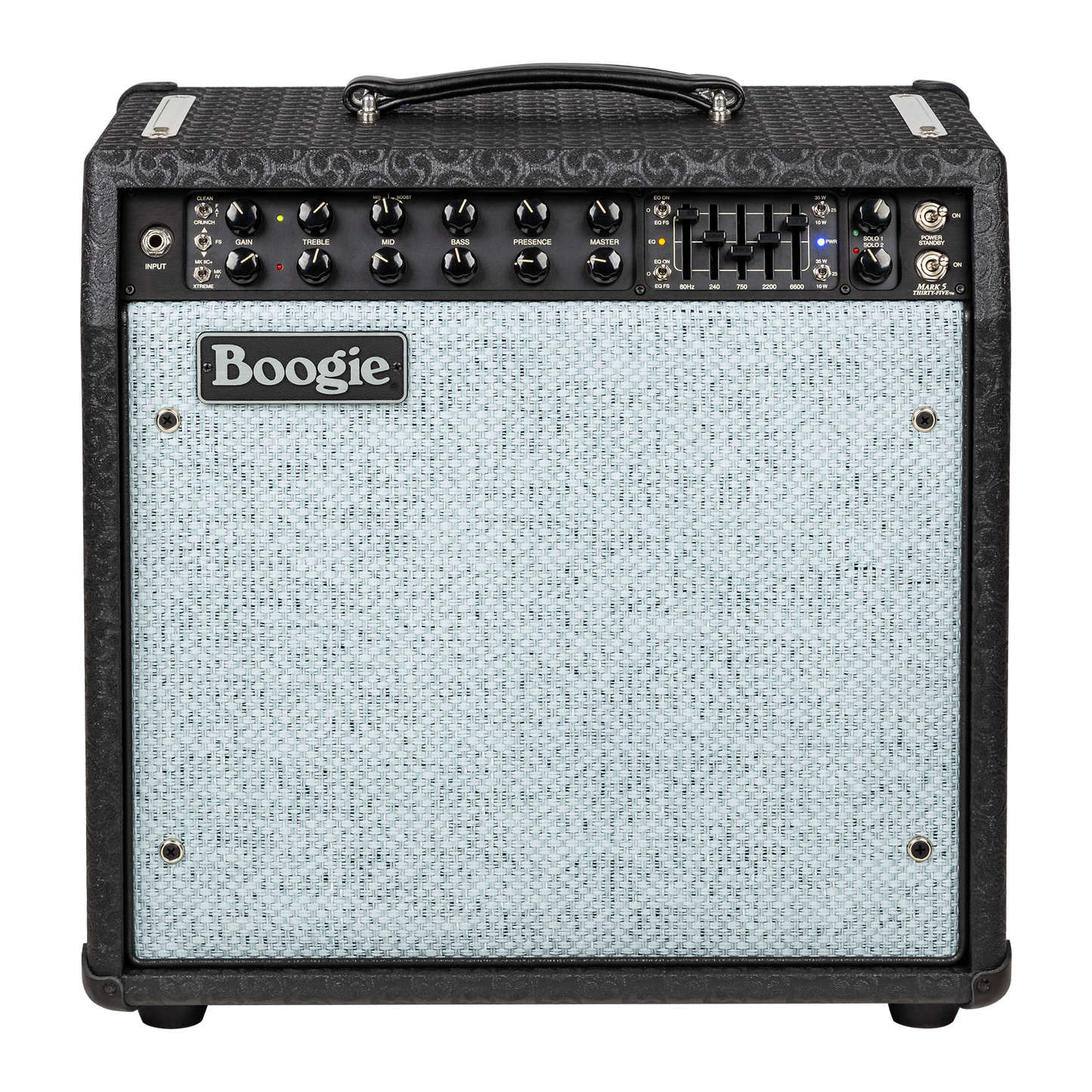 Mesa/Boogie Custom Configured Mark Five: 35 1x12 Combo Limited Edition, Custom Speaker, Black Comet Combo Amplifier Mesa/Boogie