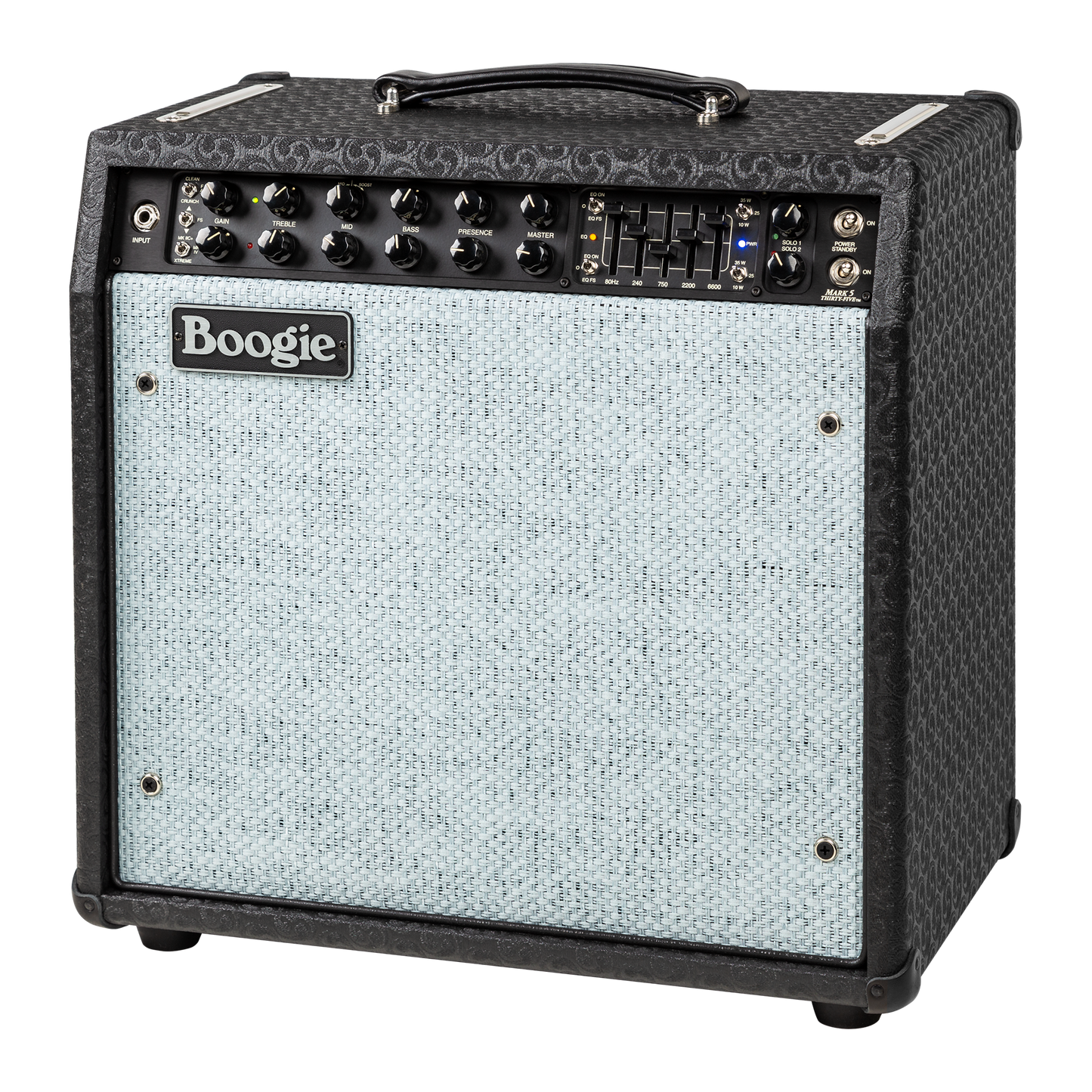 Mesa/Boogie Custom Configured Mark Five: 35 1x12 Combo Limited Edition, Custom Speaker, Black Comet Combo Amplifier Mesa/Boogie