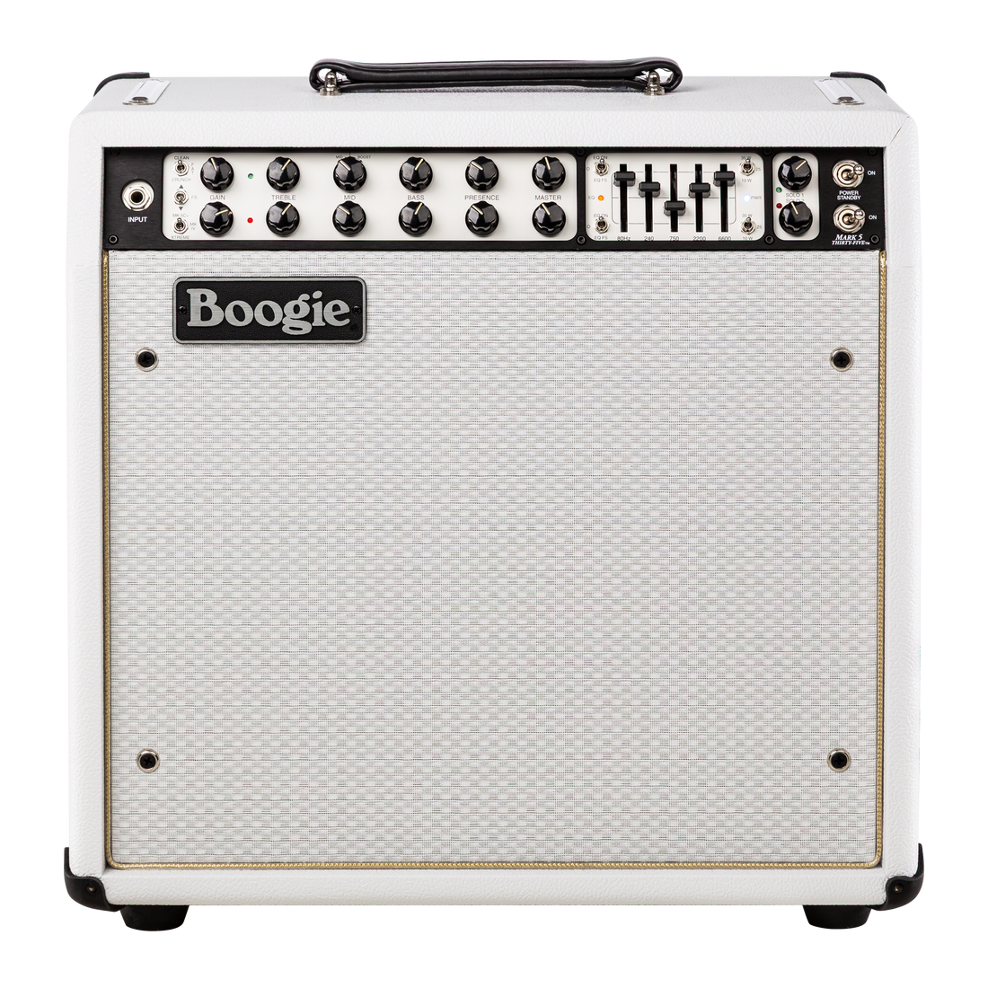 MESA/Boogie Mark 5:35 1x12 Combo, White with Gold Accents, Exclusive Combo Amplifier Mesa/Boogie