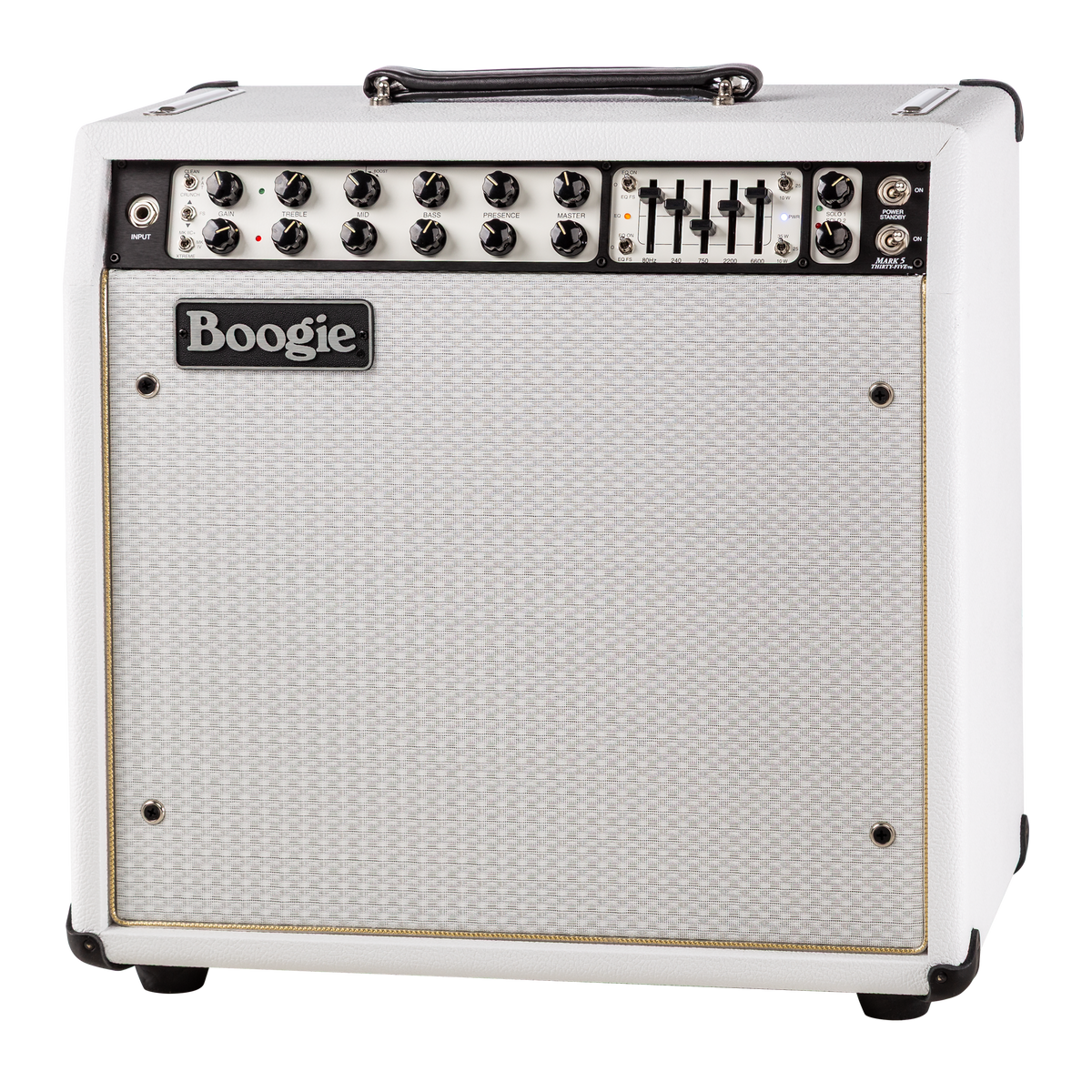 MESA/Boogie Mark 5:35 1x12 Combo, White with Gold Accents, Exclusive Combo Amplifier Mesa/Boogie
