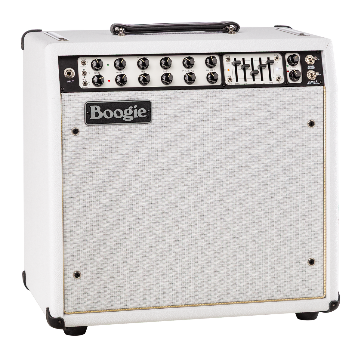 MESA/Boogie Mark 5:35 1x12 Combo, White with Gold Accents, Exclusive Combo Amplifier Mesa/Boogie