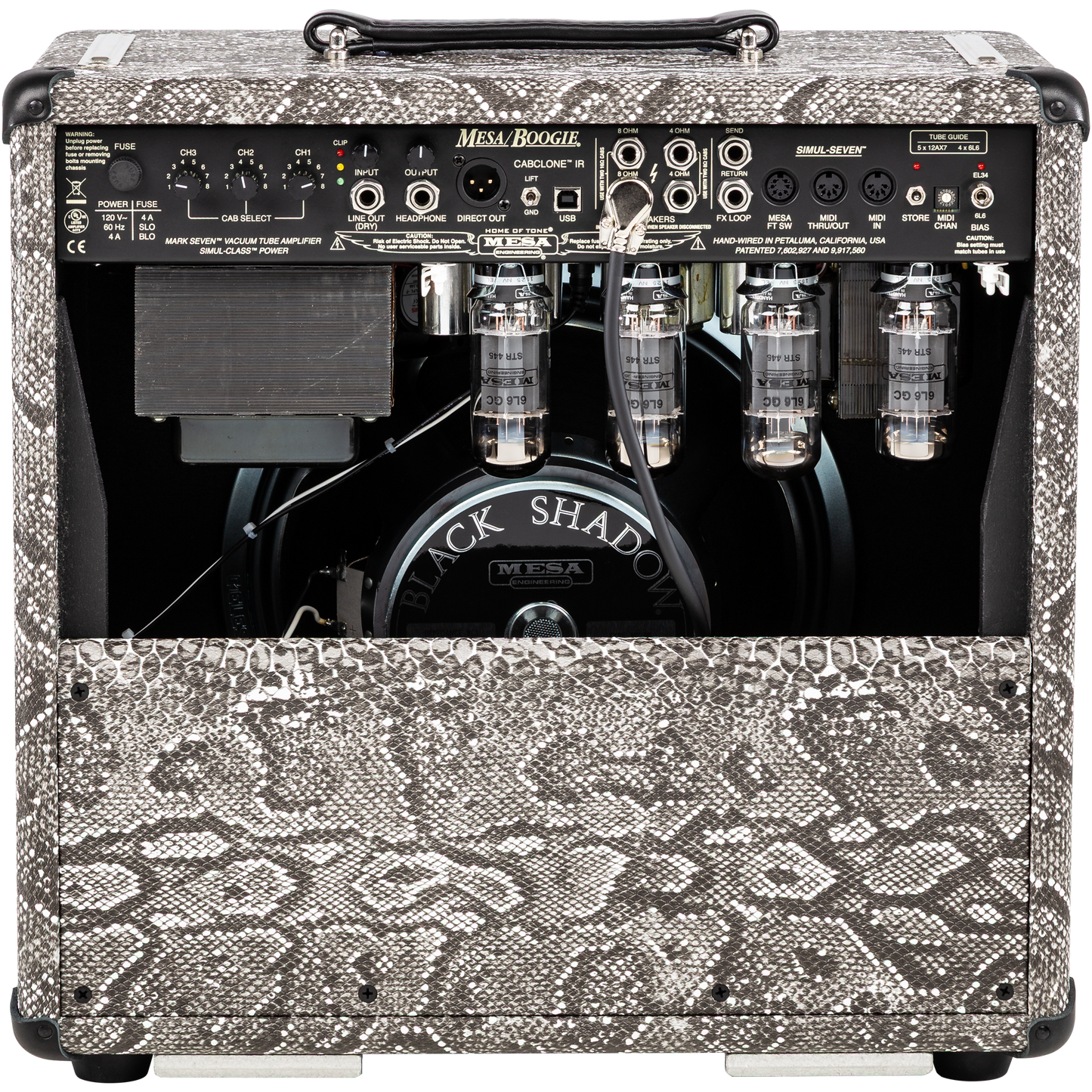 Mesa/Boogie Mark VII 1x12 Combo Custom Configured, Indigo Python