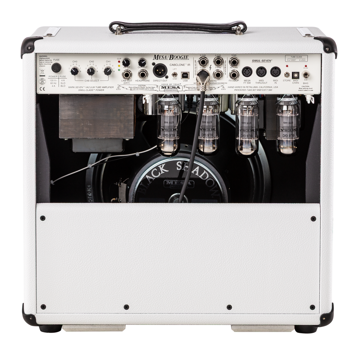 MESA/Boogie Mark VII 1x12 Combo, White with Gold Accents, Exclusive Combo Amplifier Mesa/Boogie