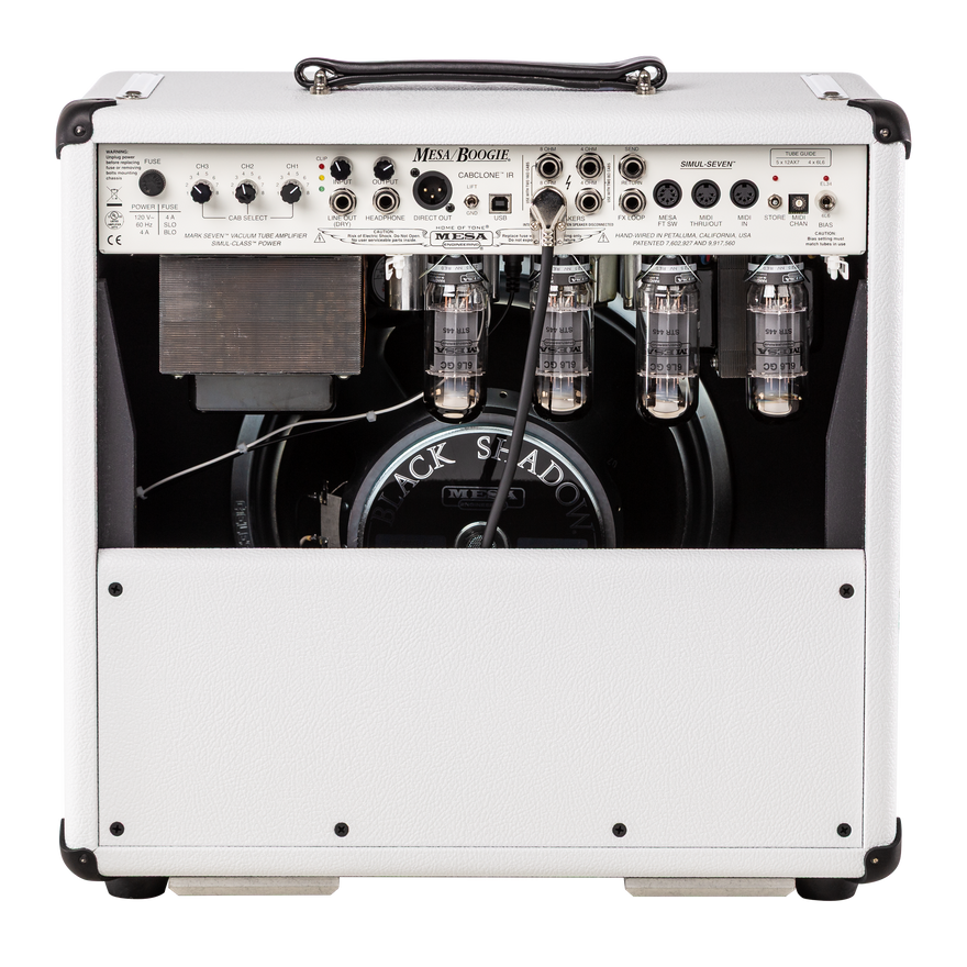 MESA/Boogie Mark VII 1x12 Combo, White with Gold Accents, Exclusive Combo Amplifier Mesa/Boogie