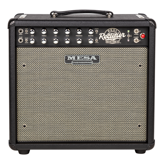 Mesa/Boogie Recto-Verb 25 1x12 Combo, Black Bronco, EU Combo Amplifier Mesa/Boogie
