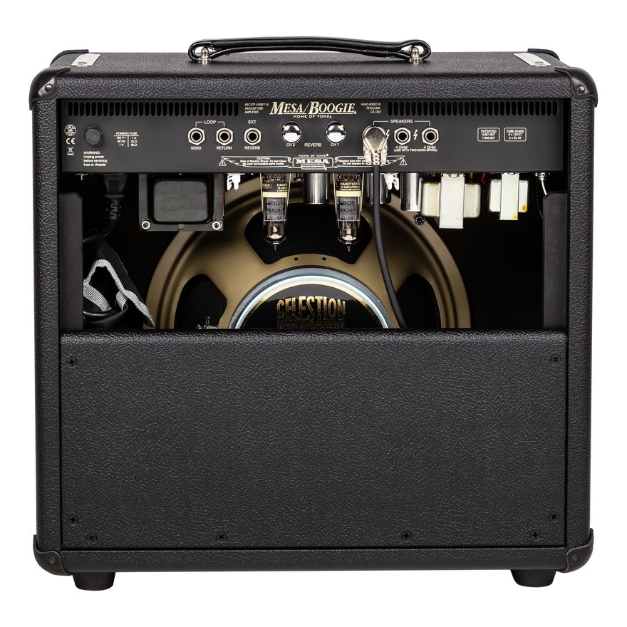 Mesa/Boogie Recto-Verb 25 1x12 Combo, Black Bronco, EU Combo Amplifier Mesa/Boogie
