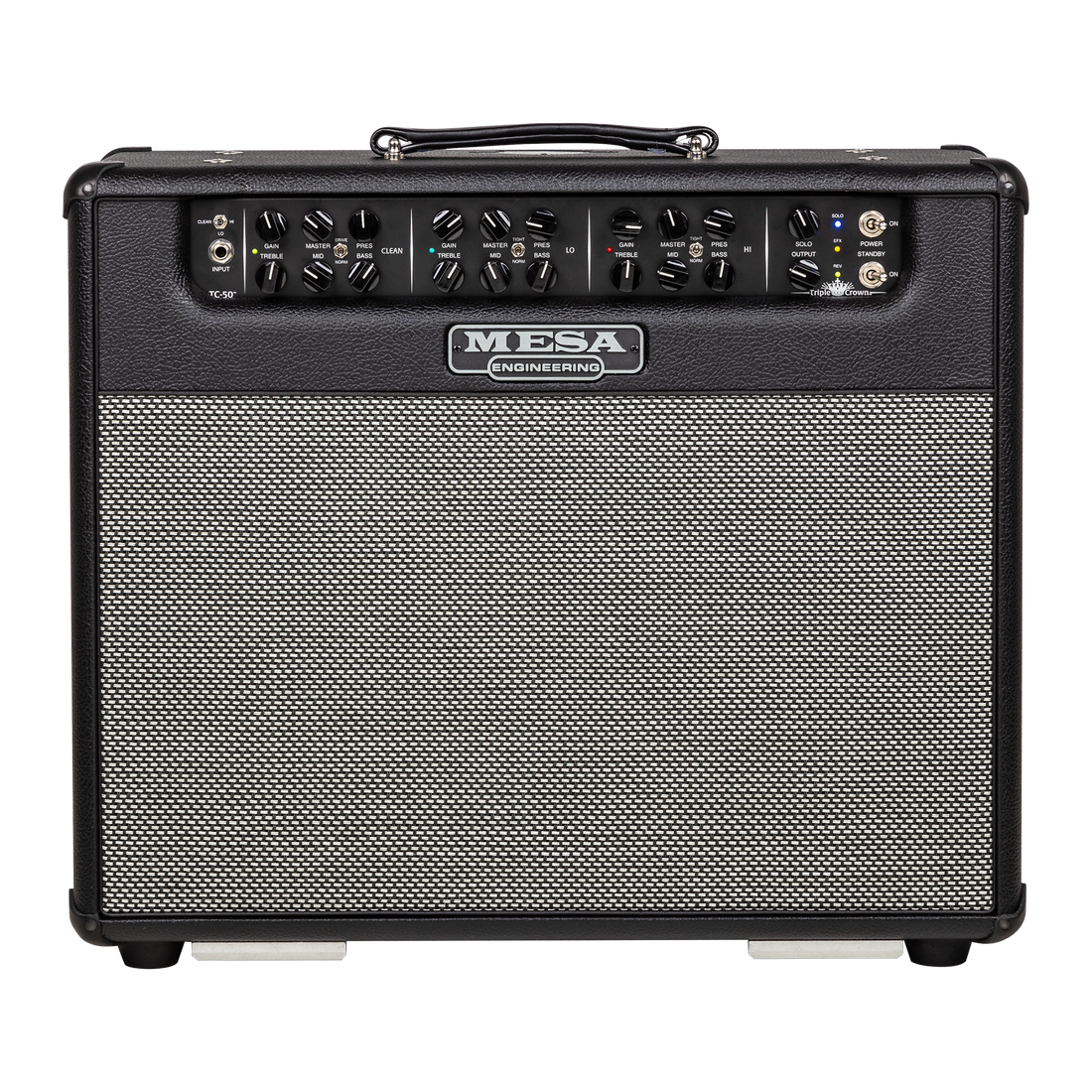Mesa/Boogie Triple Crown 50 1x12 Combo, Black Bronco Combo Amplifier Mesa/Boogie
