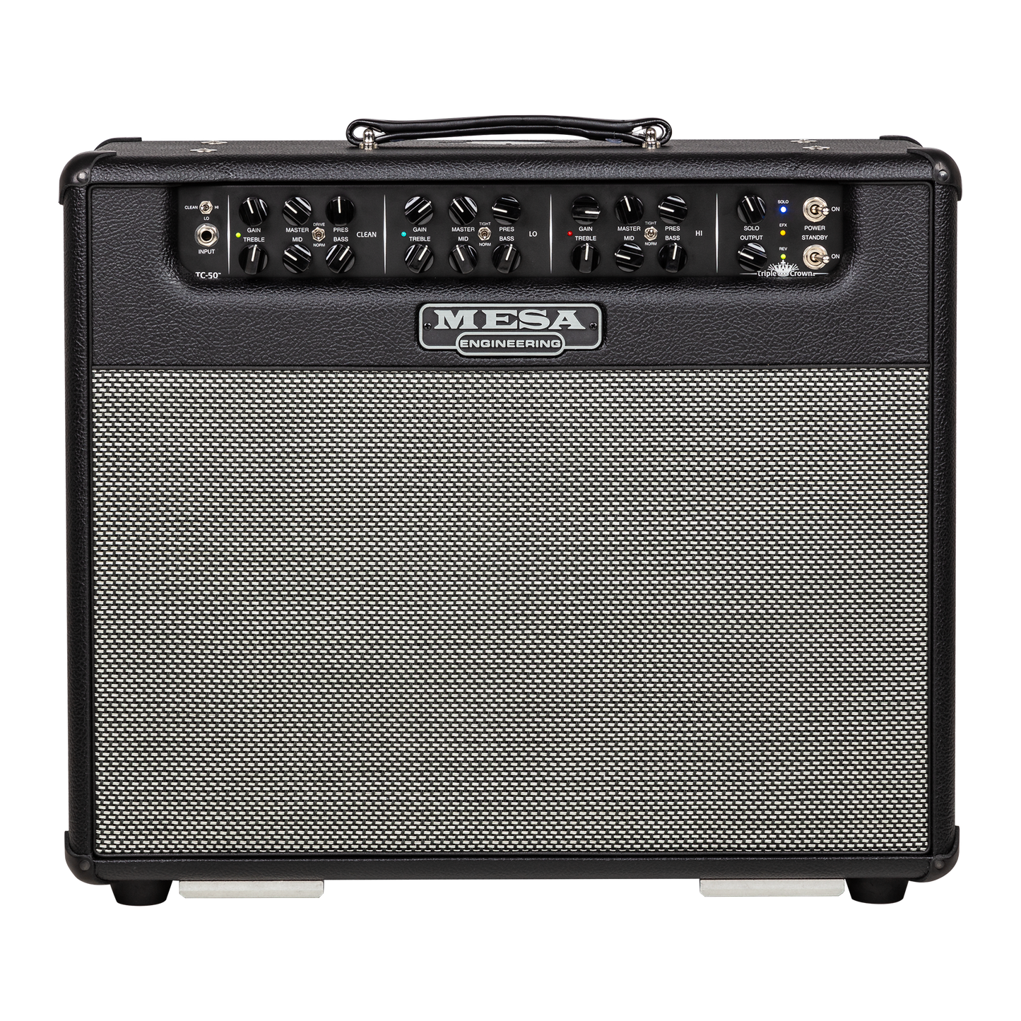 Mesa/Boogie Triple Crown 50 1x12 Combo, Black Bronco Combo Amplifier Mesa/Boogie