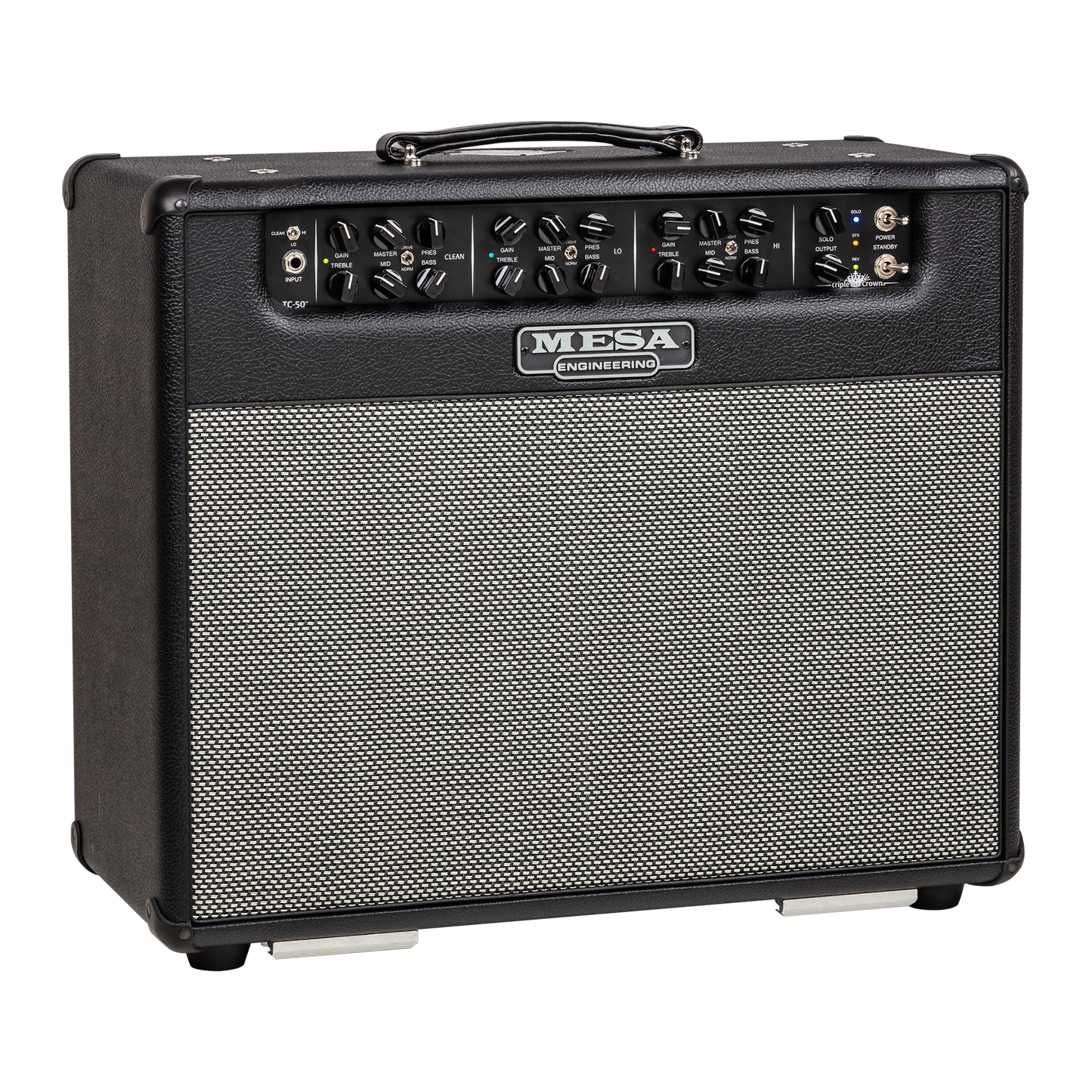 Mesa/Boogie Triple Crown 50 1x12 Combo, Black Bronco Combo Amplifier Mesa/Boogie