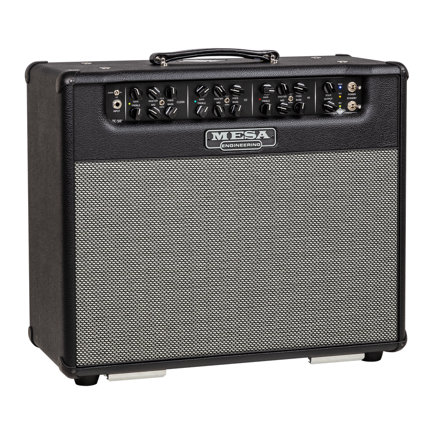 Mesa/Boogie Triple Crown 50 1x12 Combo, Black Bronco Combo Amplifier Mesa/Boogie