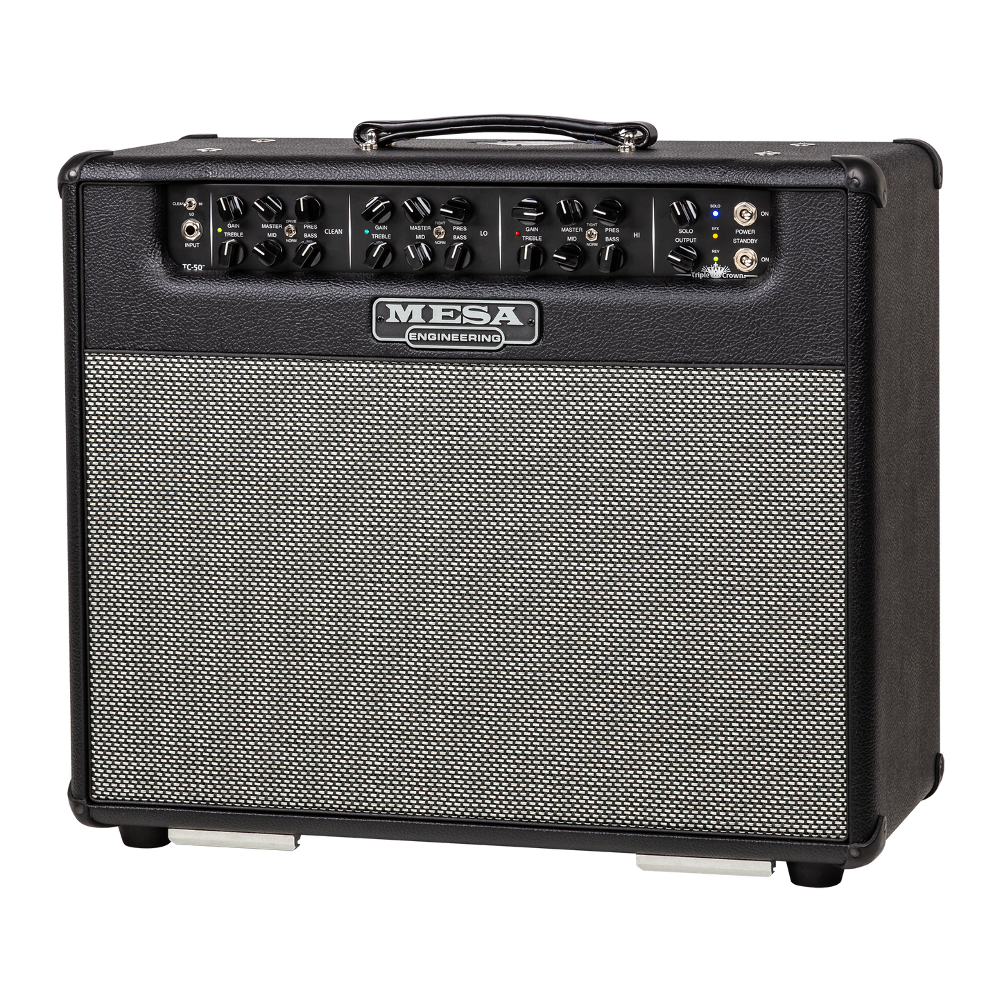 Mesa/Boogie Triple Crown 50 1x12 Combo, Black Bronco Combo Amplifier Mesa/Boogie