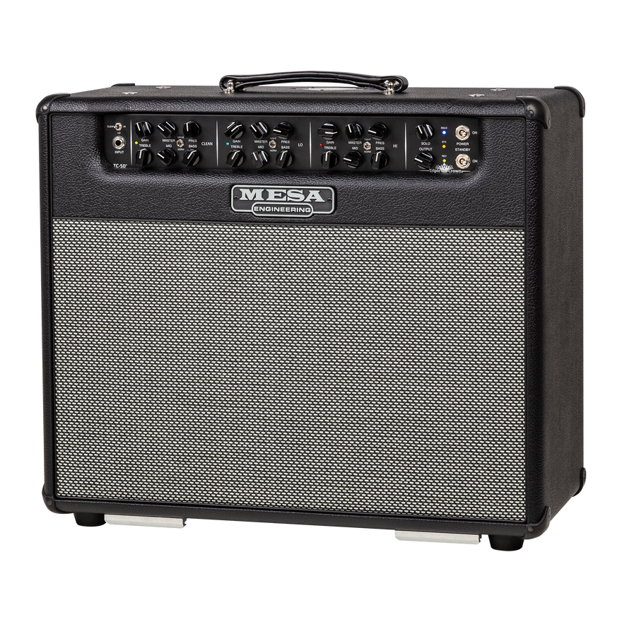Mesa/Boogie Triple Crown 50 1x12 Combo, Black Bronco Combo Amplifier Mesa/Boogie