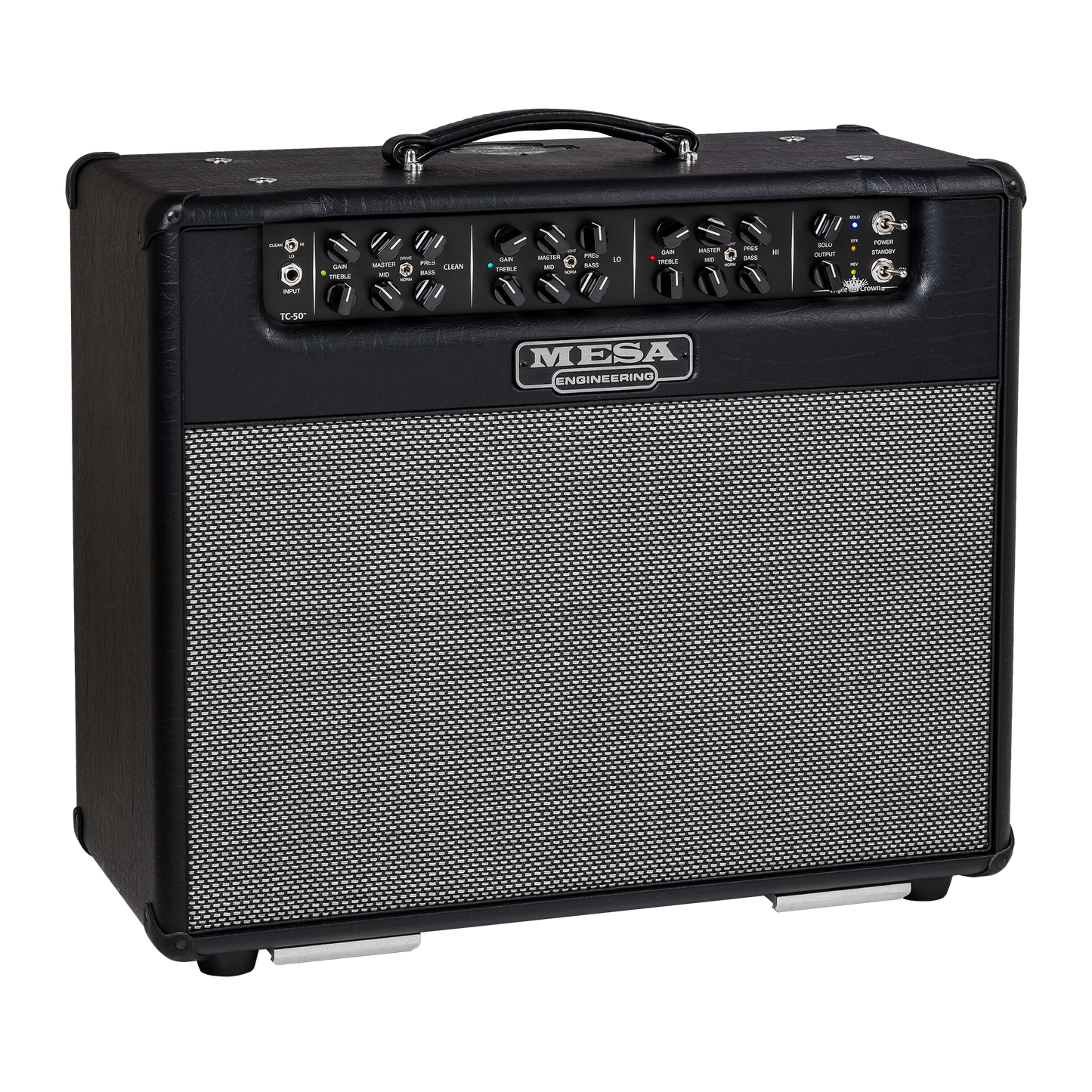 Mesa/Boogie Triple Crown 50 1x12 Combo, Black Taurus Combo Amplifier Mesa/Boogie