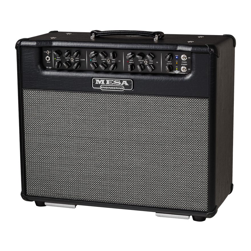 Mesa/Boogie Triple Crown 50 1x12 Combo, Black Taurus Combo Amplifier Mesa/Boogie