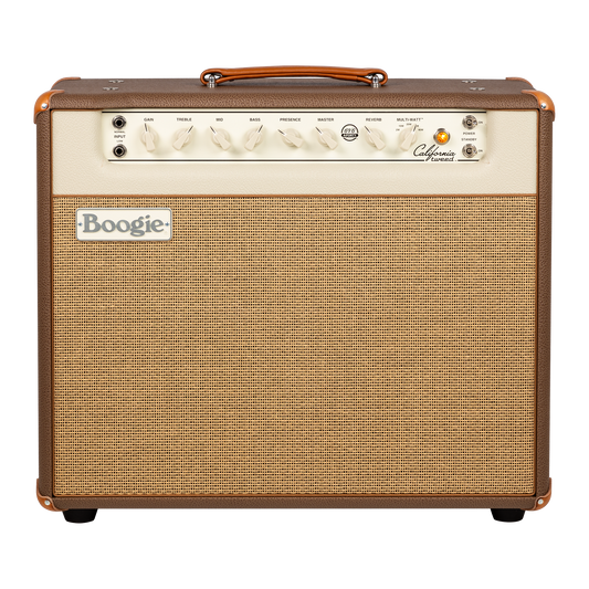 Mesa/Boogie California Tweed 6V6 4:40 1x12 Combo, Custom Appointments, Two-Tone Cocoa Bronco Combo Amplifier Mesa/Boogie