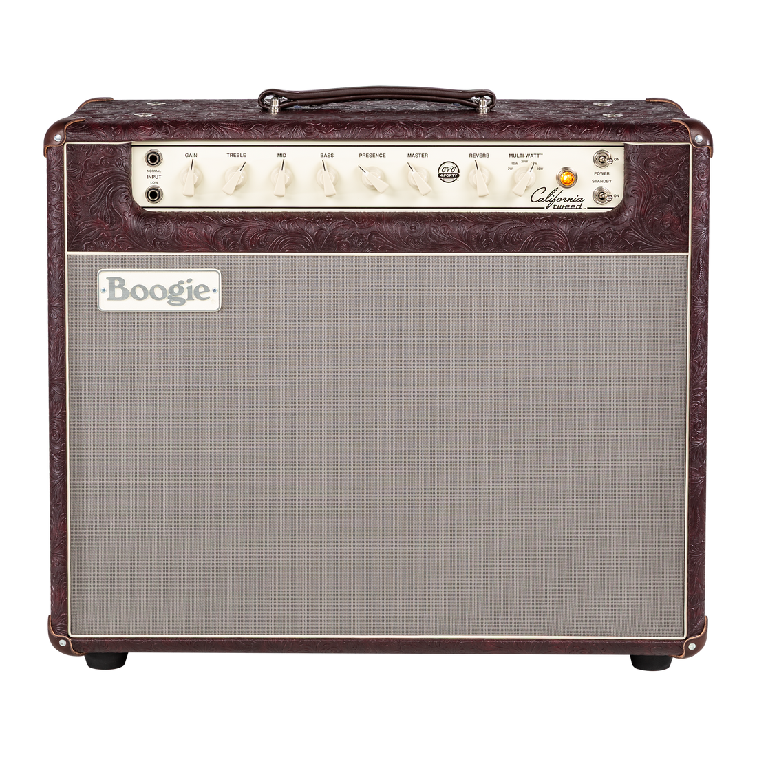 Mesa/Boogie Custom Configured California Tweed 6V6 4:40 1x12 Combo, Wine Buggy Western Combo Amplifier Mesa/Boogie