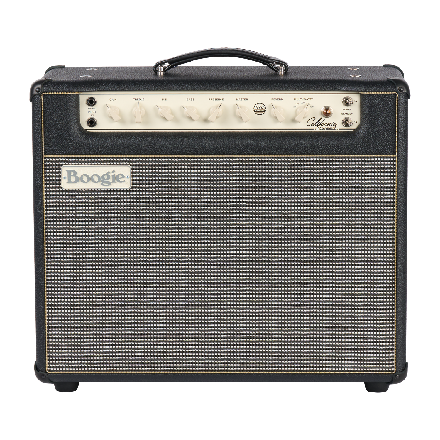 Mesa/Boogie Custom Configured California Tweed 6V6 4:40 1x12 Combo, Black Bronco, EU Combo Amplifier Mesa/Boogie