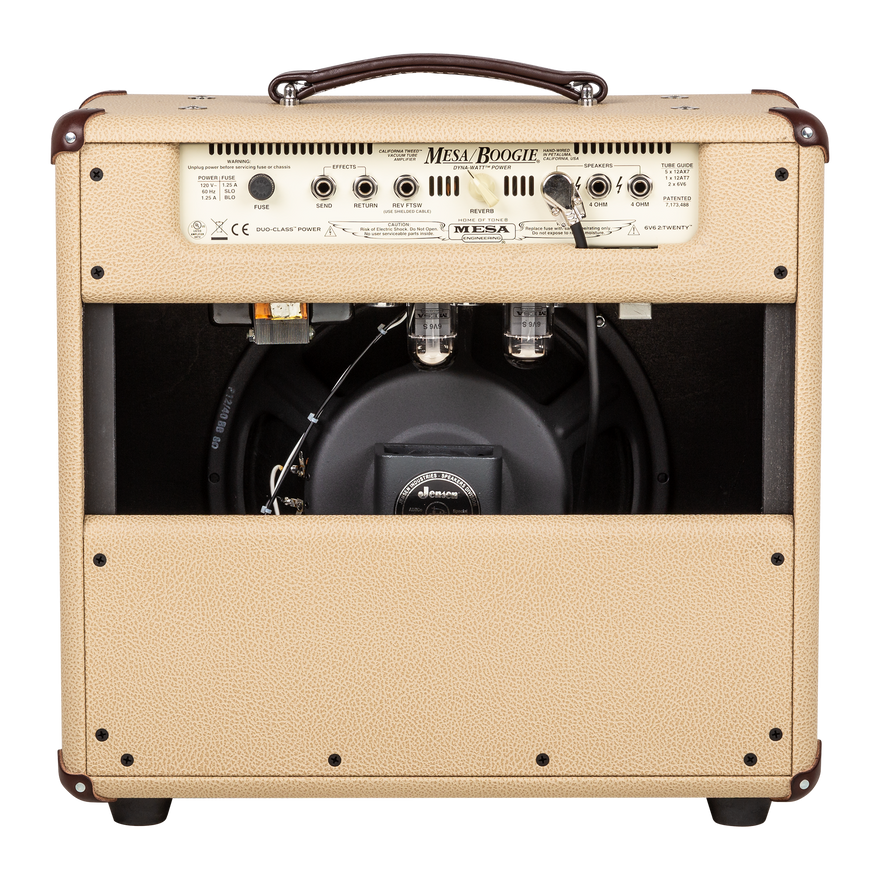 Mesa/Boogie Custom Configured California Tweed 6V6 2:20 1x12 Combo, British Tan Bronco Combo Amplifier Mesa/Boogie