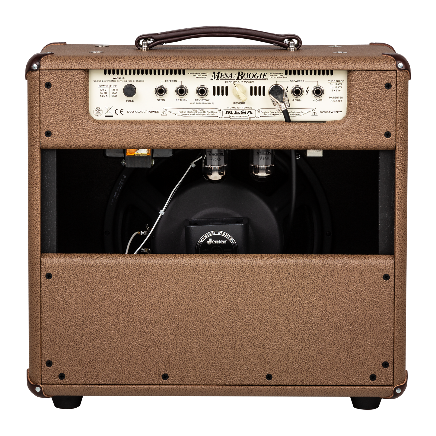 Mesa/Boogie Custom Configured California Tweed 6V6 2:20 1x12 Combo, Cocoa Bronco Combo Amplifier Mesa/Boogie