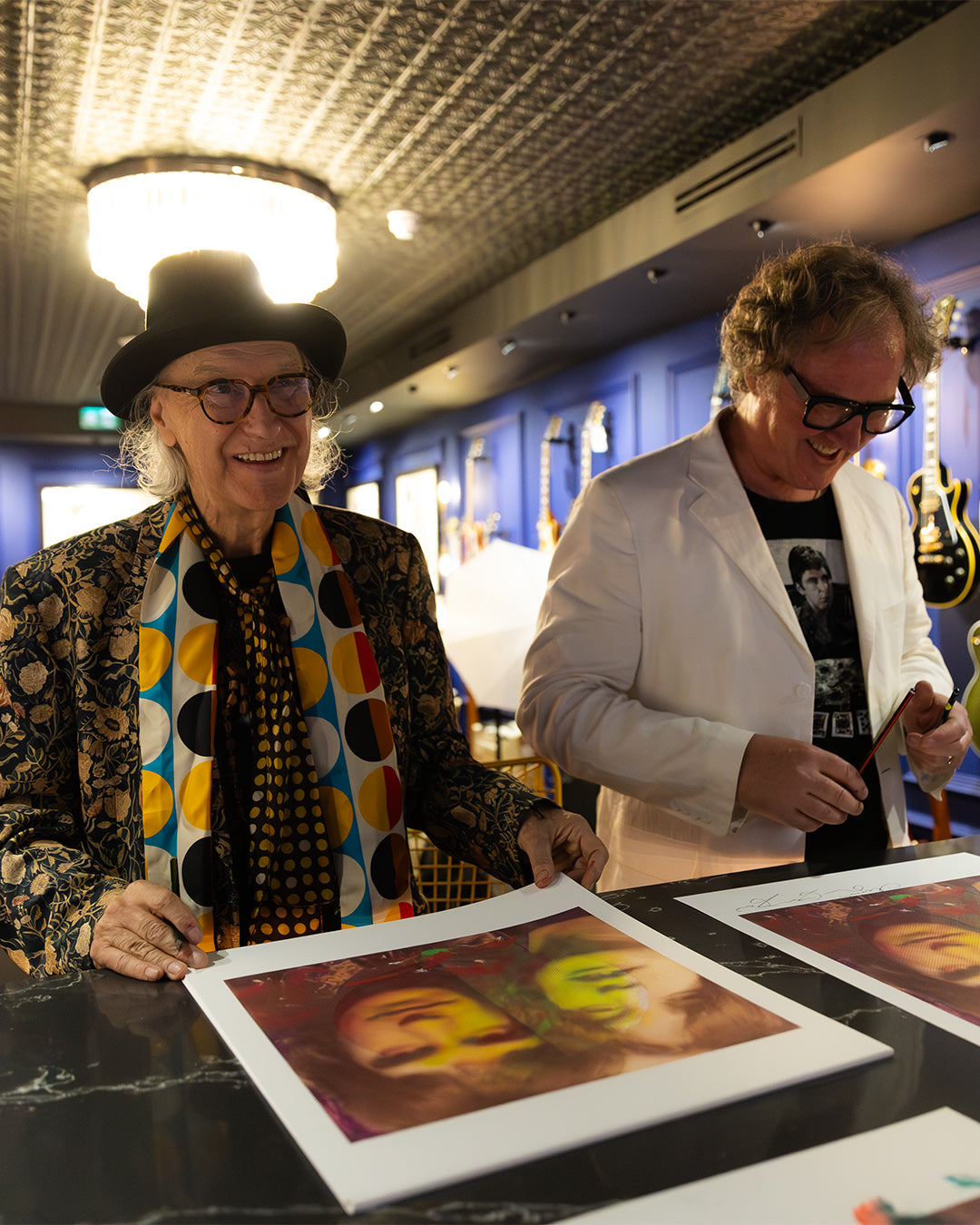 Dave Davies Gibson Garage London