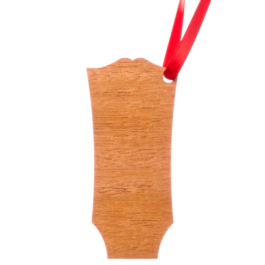 Gibson 2025 Handcrafted Wooden Holiday Ornament